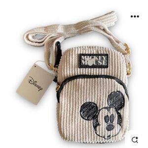 Mickey Mouse Crossbody Phone Case Crossbody Corduroy Shoulder Bag